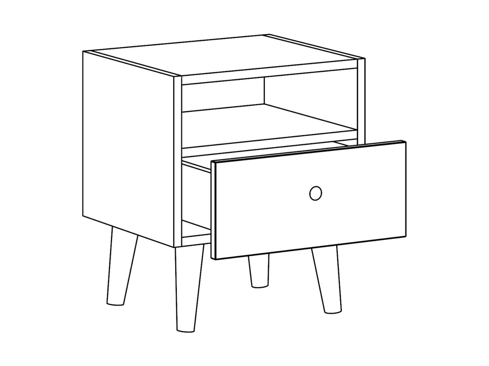 Фото №7  OGOGOHOME Тумба прикроватная Frida