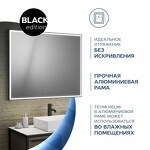 Превью фото №5  Teymi Зеркало Helmi 100х80, LED Black Edition, сенсор на взмах