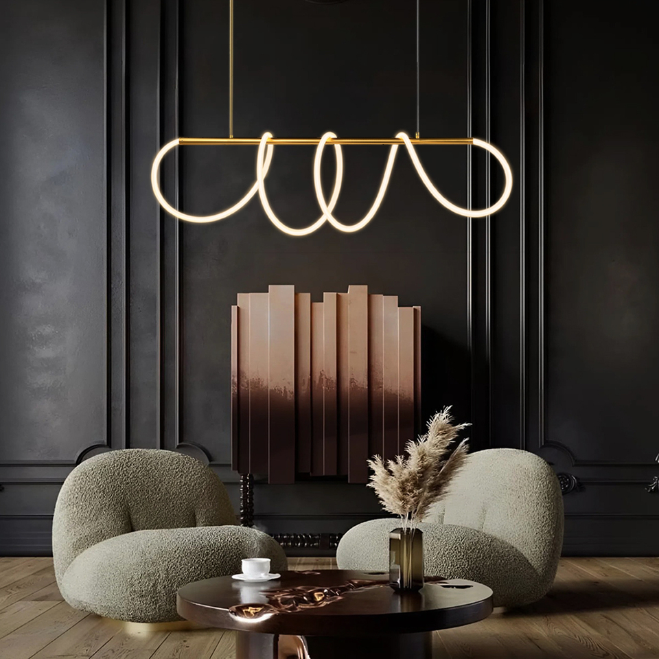 Фото №8  Подвесной светильник 10388P/A Brass Подвесной светильник LOFT IT Thread