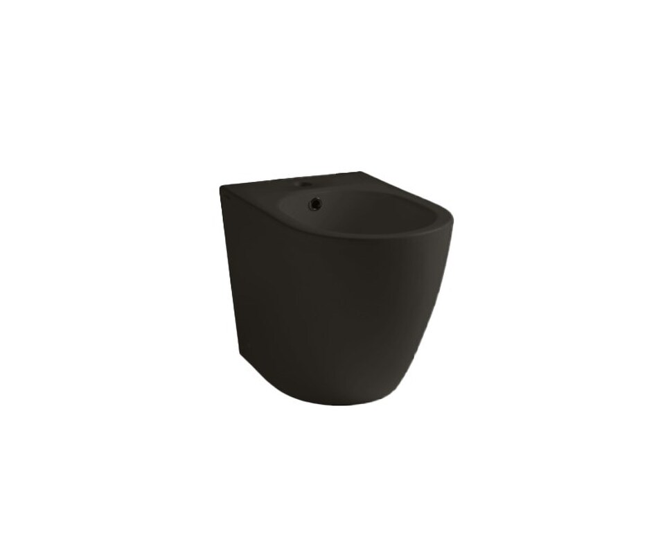 Фото №4  Биде 40372R Althea Cover Rimless Plus+Ton биде напольное 52x36 см  Матовое железо Plus-Ton®