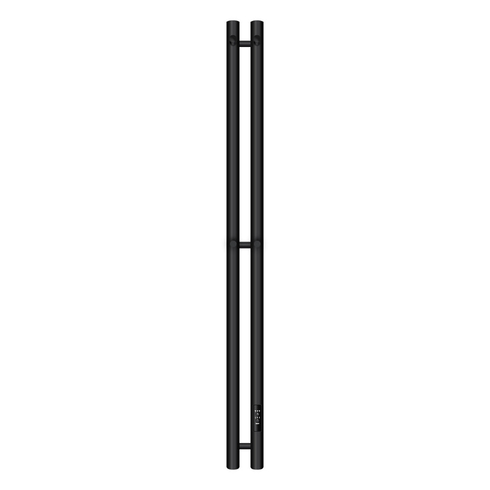 Фото №1  Полотенцесушитель Полотенцесушитель электрический Primoclima Sol R E Black 120*6 2 R