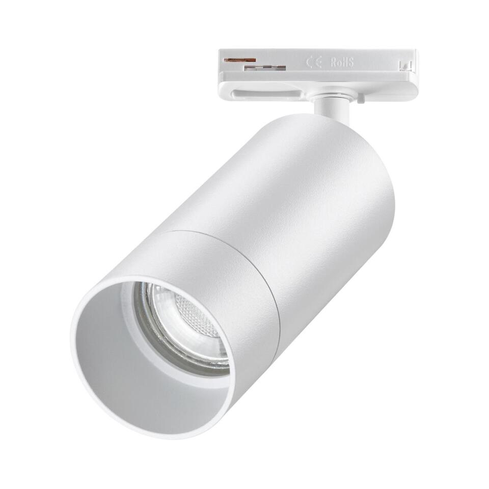 Фото №5  NOVOTECH 370860 PORT NT22 202 белый Светильник трековый однофазный двухжильный IP20 GU10 9W 220V SLIM