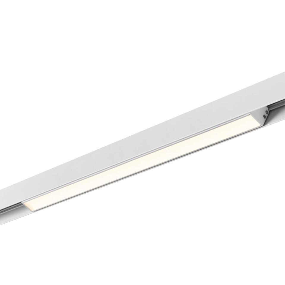 Фото №5  NOVOTECH 359200 SHINO NT23 162 белый Трековый светильник для низков. шинопровода IP20 LED 3000К 24W 48V 1800Лм FLUM