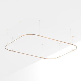 Фото Arlight Основание ART-APRIORI-RECTANGLE-SOFT-HANG-4500x3500 (GD) ( IP20 Металл, 3 года)