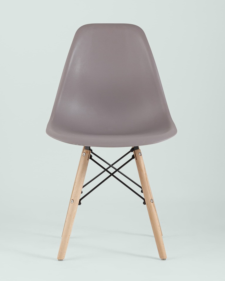 Фото №10  Стул Eames Style DSW темно-серый x4 (разборный каркас)