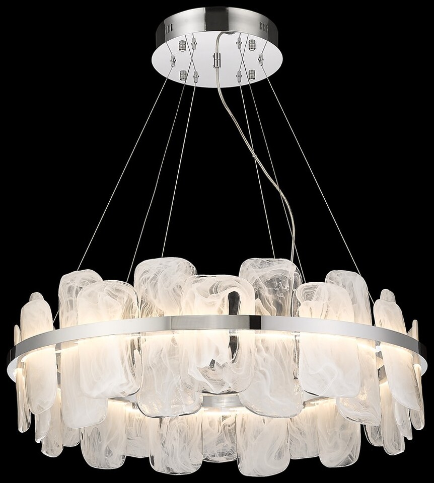 Фото №1  Подвесной светильник WE158.24.103 WERTMARK NELLY светильник подвесной, LED, 135W, 3000K