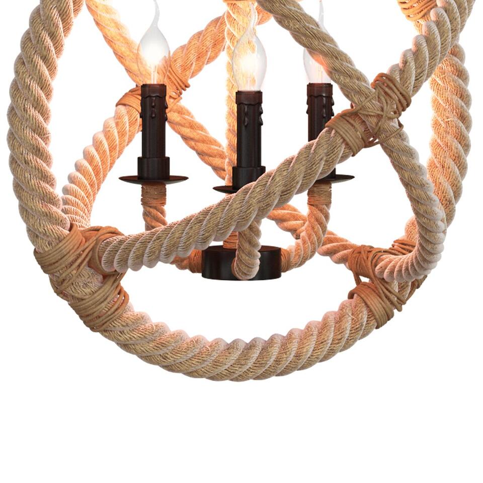 Фото №4  Люстра LOFT1194-3 Подвесная люстра LOFT IT Rope