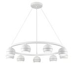 Превью фото №5  Подвесной светильник LUMION 8254/9 COMFI LN26 246 белый металл Светильник подвесной LED GX53 8*7W 220V LUAZANA