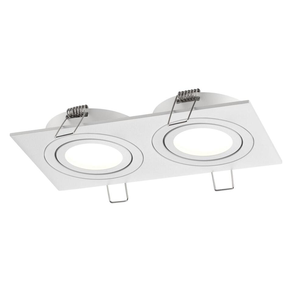 Фото №4  NOVOTECH 371021 WIR NT25 577 белый Светильник встраиваемый поворотный IP20 GU10 2*50W 220-240V MORUS