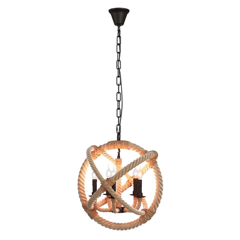 Фото №4  Люстра LOFT1194-5 Подвесная люстра LOFT IT Rope