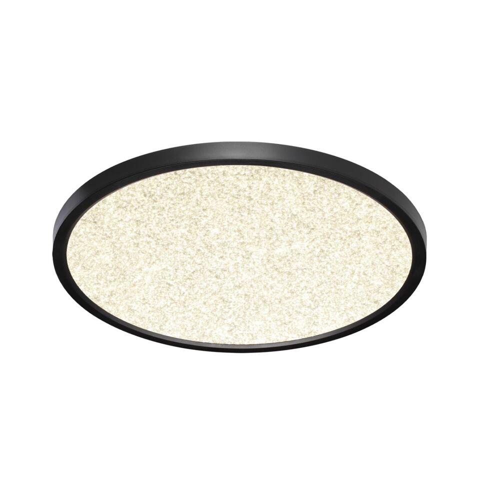 Фото №12  SONEX 7662/32L MITRA LED SN 555 Светильник пластик/белый/черный LED 32Вт 3000/4000K D400 IP40 OMEGA BLACK