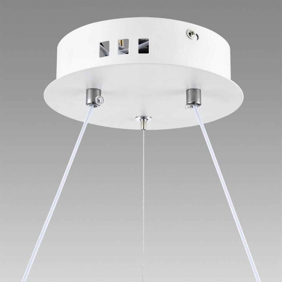 Фото №7  Люстра LUMION 8104/38L LEDIO LN26 260 белый, металл Люстра подвесная LED 38W  3000/4000/6000К 220V FELISITI