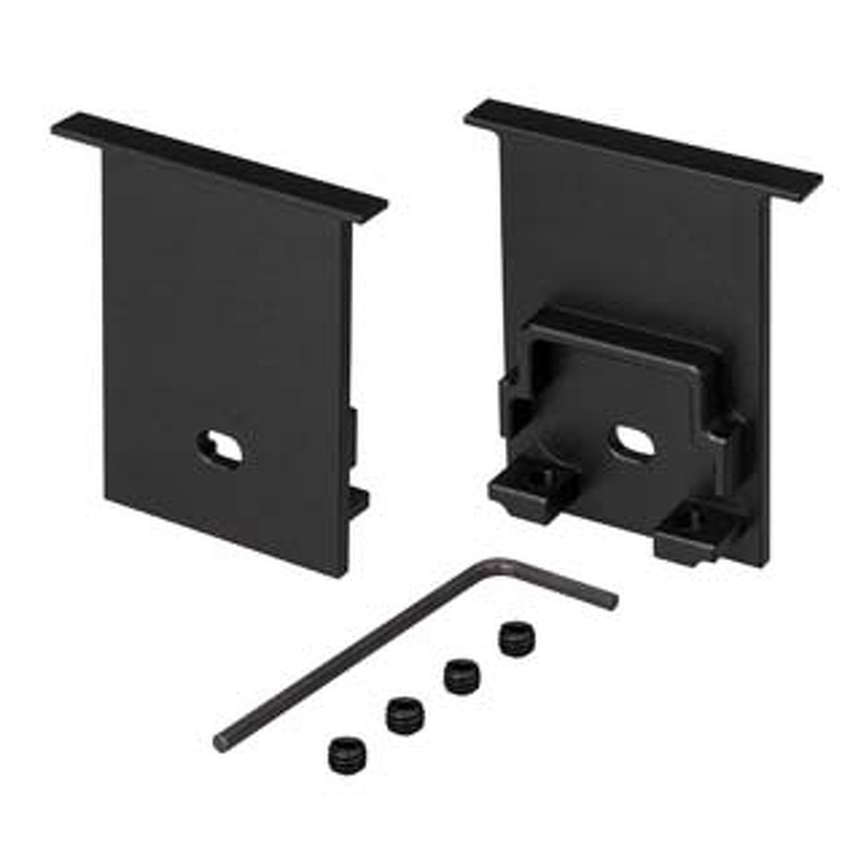 Фото №1  Arlight Заглушка SL-COMFORT-3551-F BLACK c отверстием ( Металл)