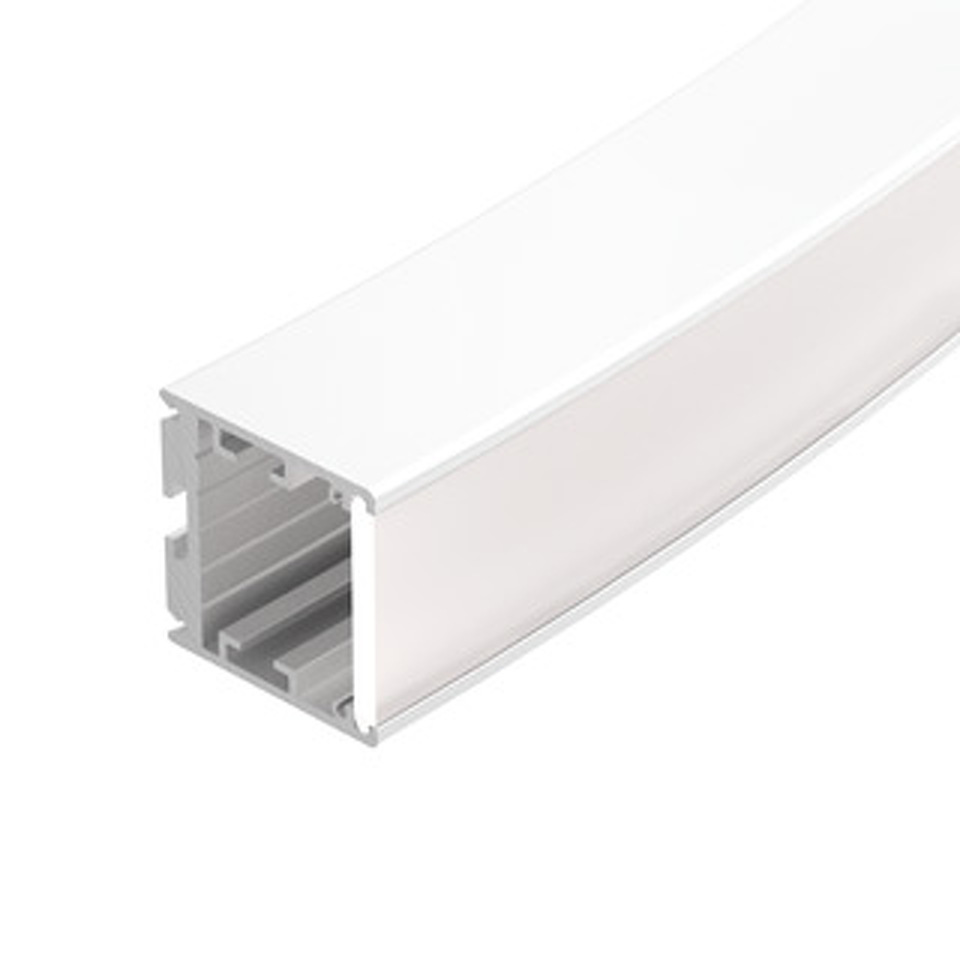 Фото №1  Arlight Профиль SL-ARC-3535-D320-W90 WHITE (260мм, дуга 1 из 4) ( Алюминий)