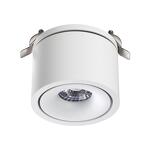 Превью фото №4  NOVOTECH 358776 SPOT NT21 458 белый Светильник встраиваемый светодиодный IP20 LED 15W 4000K 1300Лм 100-265V GRODA
