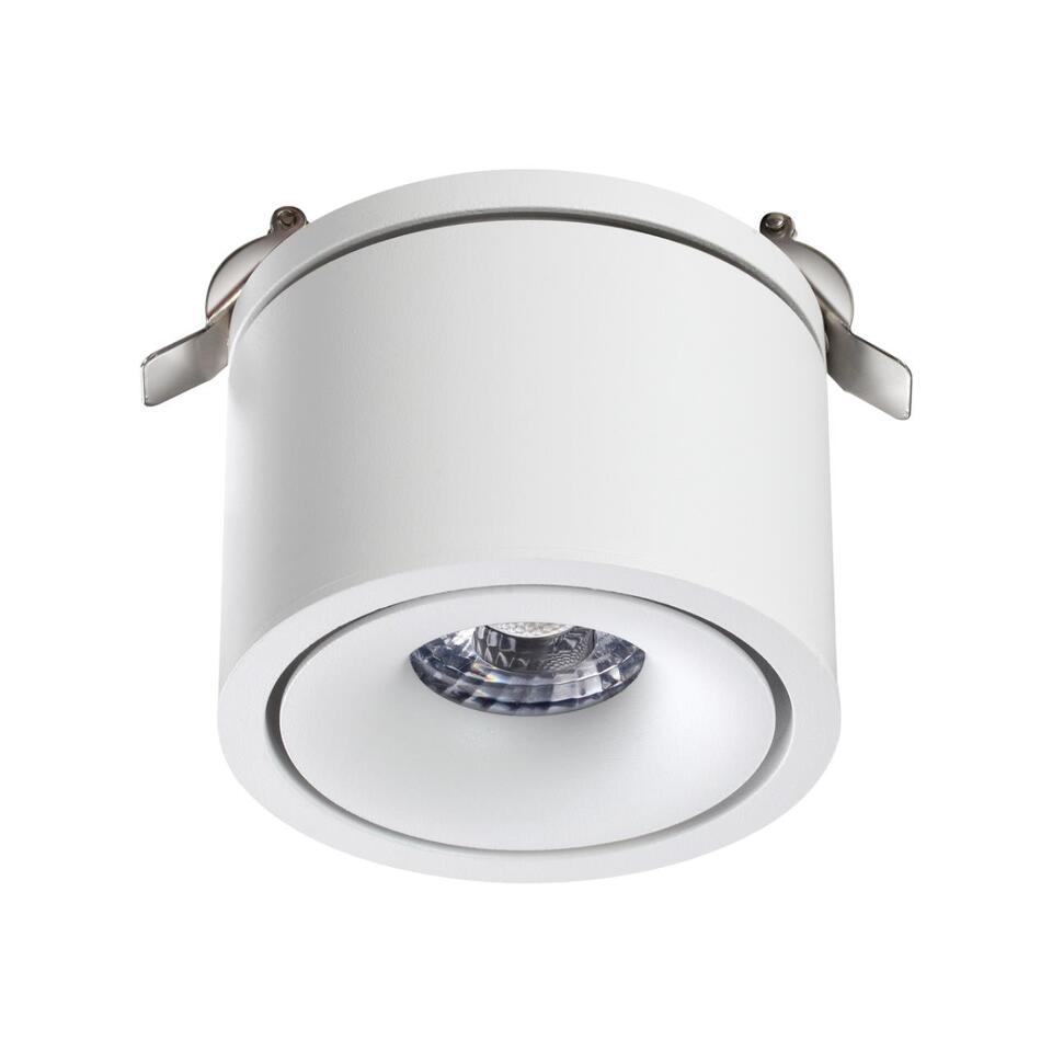Фото №4  NOVOTECH 358776 SPOT NT21 458 белый Светильник встраиваемый светодиодный IP20 LED 15W 4000K 1300Лм 100-265V GRODA