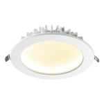 Превью фото №3  NOVOTECH 358807 SPOT NT21 494 белый Светильник встраиваемый светодиодный IP20 LED 20W 1600Лм 3000K 100-240V GESSO