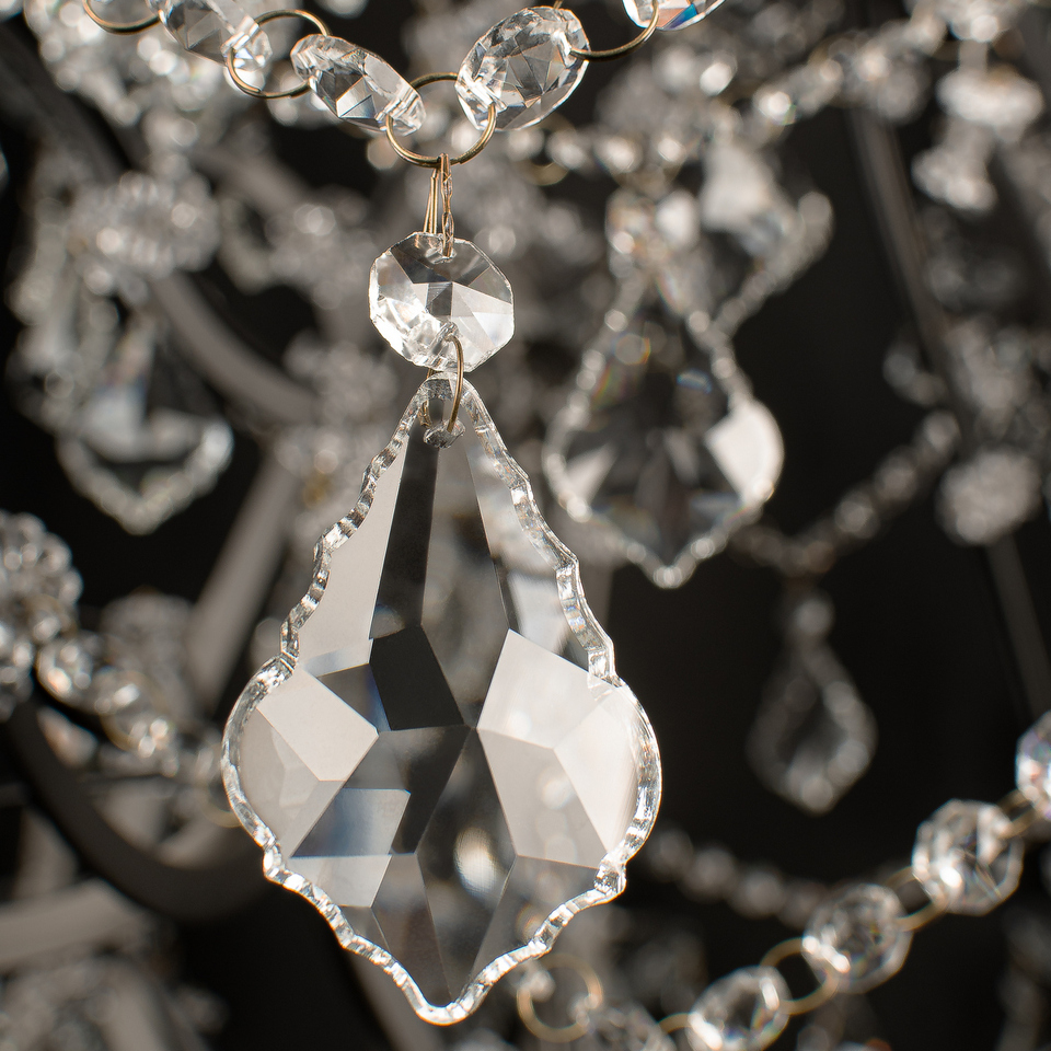Фото №12  Люстра 10450/500 Подвесная люстра LOFT IT Vaille Crystal