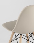 Превью фото №10  Стул Eames Style DSW бежевый (разборный каркас)