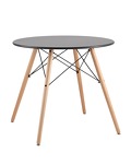 Превью фото №1  Стол круглый EAMES DSW NEW D=80 черный