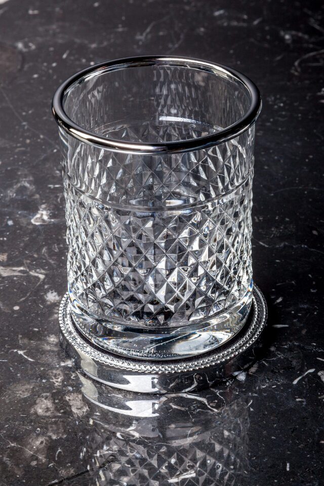 Фото №2  Boheme Стакан ХРОМ Crystal Luxury Options