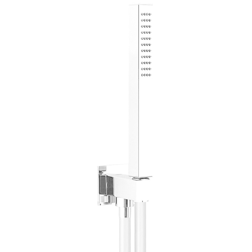 Фото №3  SD002BXX AQUAelite душевой гарнитур c лейкой из ABS пластика Матовый белый, HRP 43/04Q