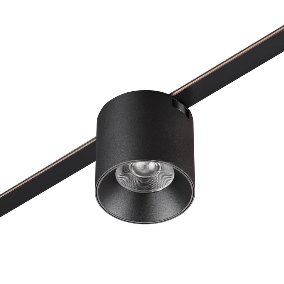 Фото №8  NOVOTECH 359472 SHINO NT24 104 черный Трековый смарт-светильник для низковольтного шинопровода с двумя режимами работы IP20 LED 6W 24V 3000-6000K EASY