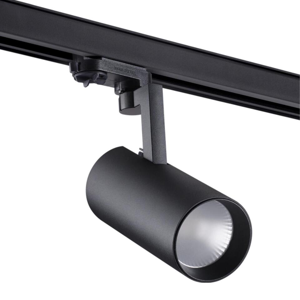 Фото №2  NOVOTECH 358258 PORT NT19 268 черный Трехфазный трековый светодиодный светильник IP20 LED 30W 220-240V HELIX