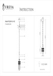 Превью фото №6  Подвесной светильник Подвесной светильник Freya FR2200-PL-01-BZ