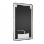 Превью фото №13  Teymi Зеркало Solli Black Soft Line 60x100, LED подсветка, сенсор на взмах T20234S