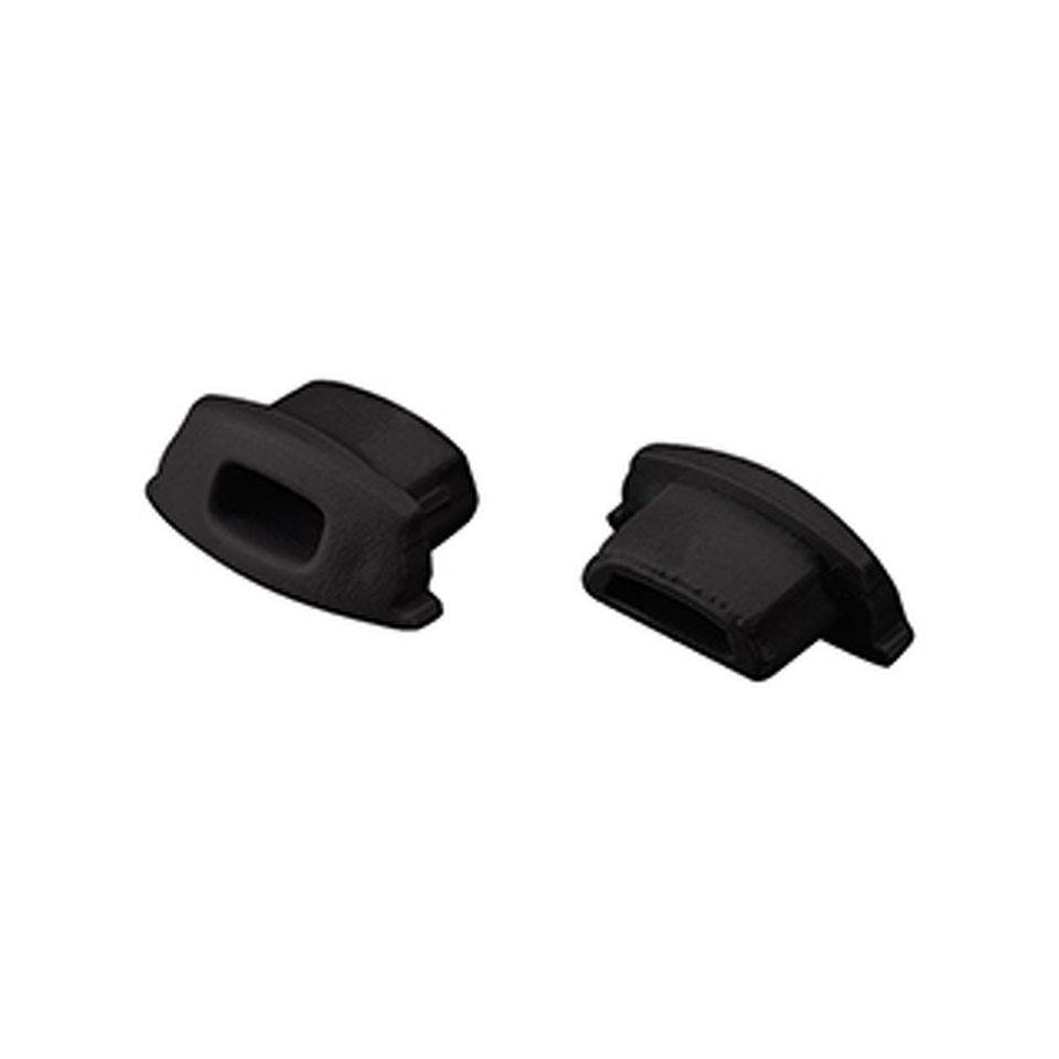 Фото №1  Arlight Заглушка ARH-BENT-W11 BLACK с отверстием ( Пластик)