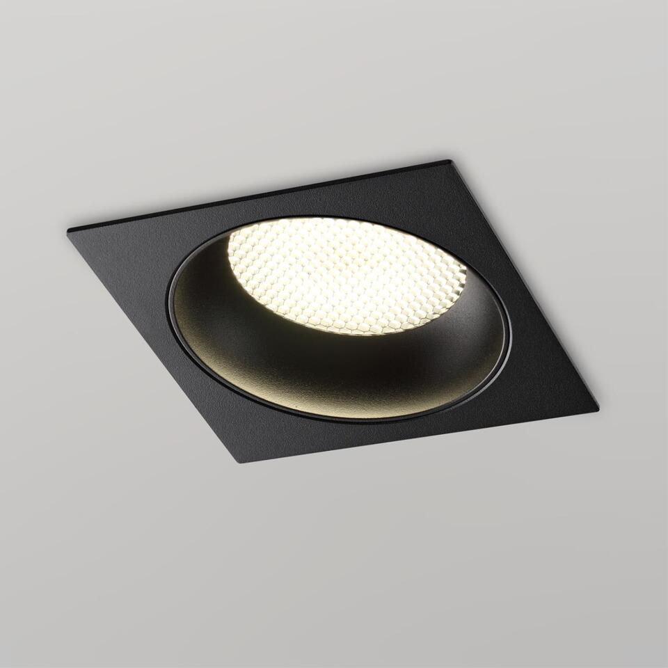 Фото №7  NOVOTECH 371002 WIR NT25 000 черный Светильник встраиваемый IP20 GU10 50W 220-240V MORUS