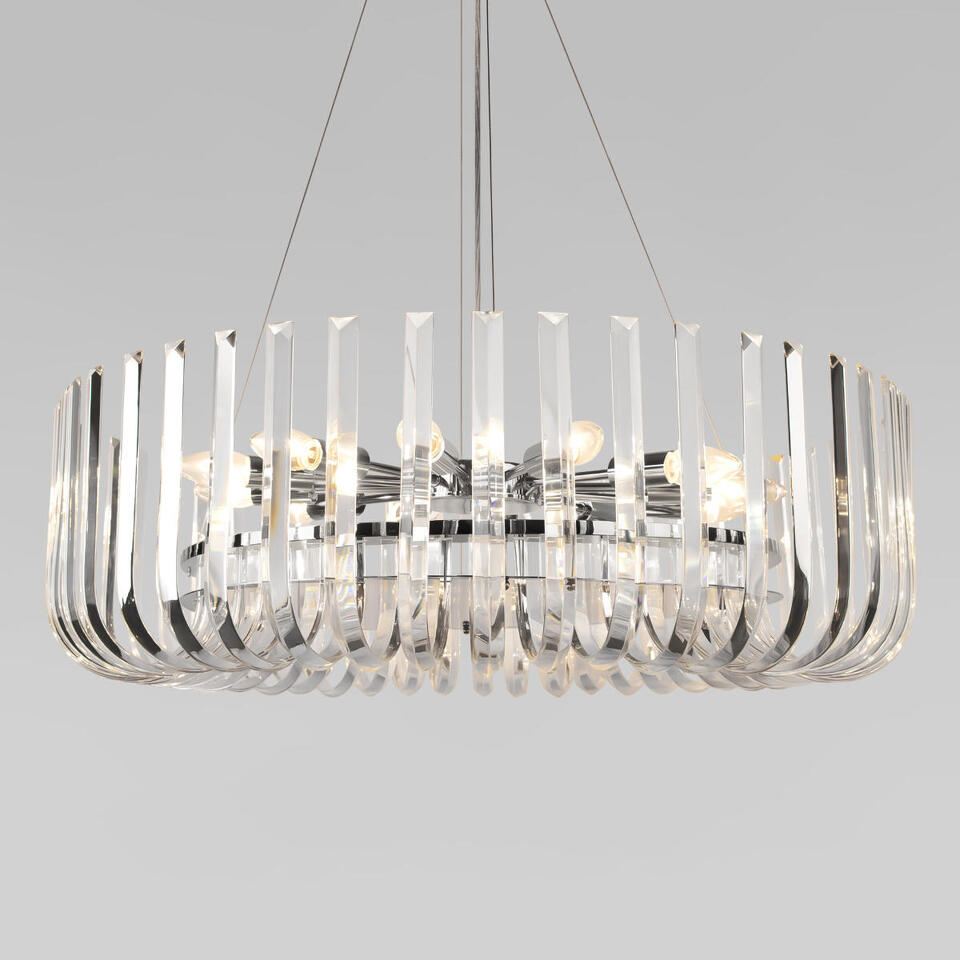 Фото №8  Подвесной светильник 10300/800 Nickel Подвесной светильник LOFT IT Dakota