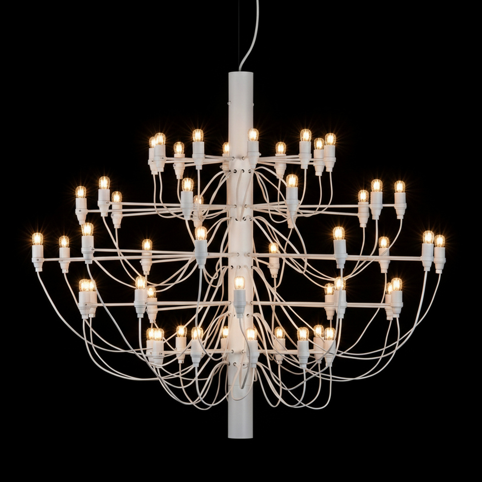 Фото №6  Подвесной светильник 10196/1000 White Подвесной светильник LOFT IT Gino