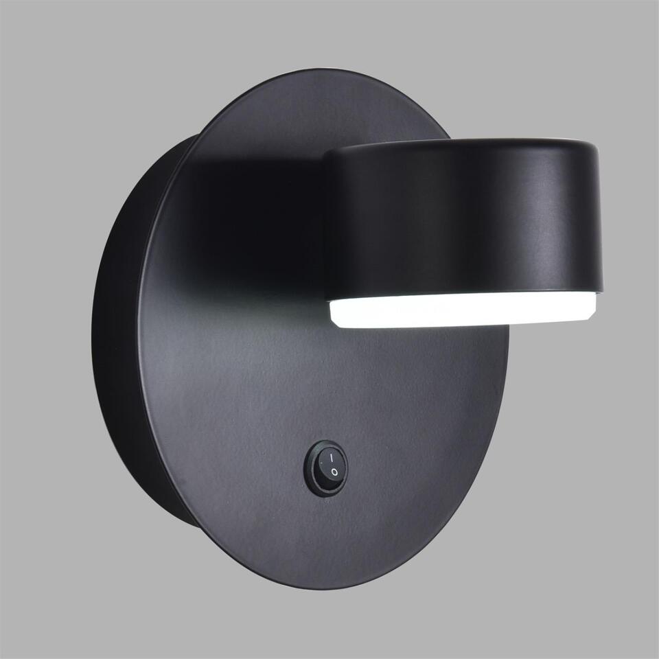 Фото №6  LUMION 8344/1W COMFI LN26 251 черный, металл Бра GX53 LED 1*7W 220V TORINA