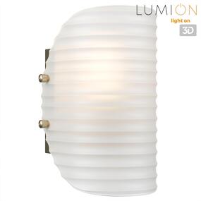 Фото LUMION 6571/1W NEOCLASSI LN26 193 медный/белый/металл/стекло Бра E14 1*60W 220V FIORO