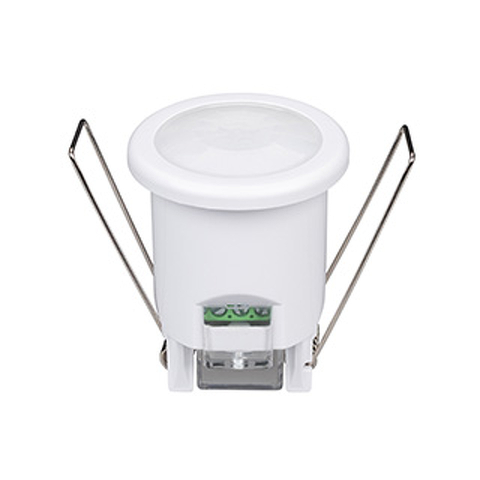 Фото №1  Датчик движения Arlight Датчик движения NAVE-PIR-BUILT-R50-400W-WH (230V, 1.7A, MINI) ( IP20 Пластик, 5 лет)