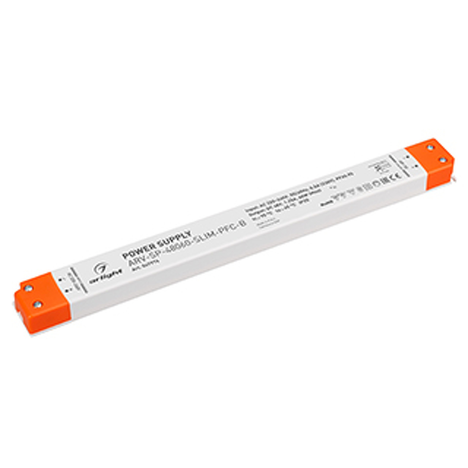 Фото №1  Arlight Блок питания ARV-SP-48060-SLIM-PFC-B (48V, 1.25A, 60W) ( IP20 Пластик, 5 лет)