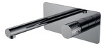 Превью фото №1  Boheme Смеситель STICK из стены Shine Gun Metal DIAMOND