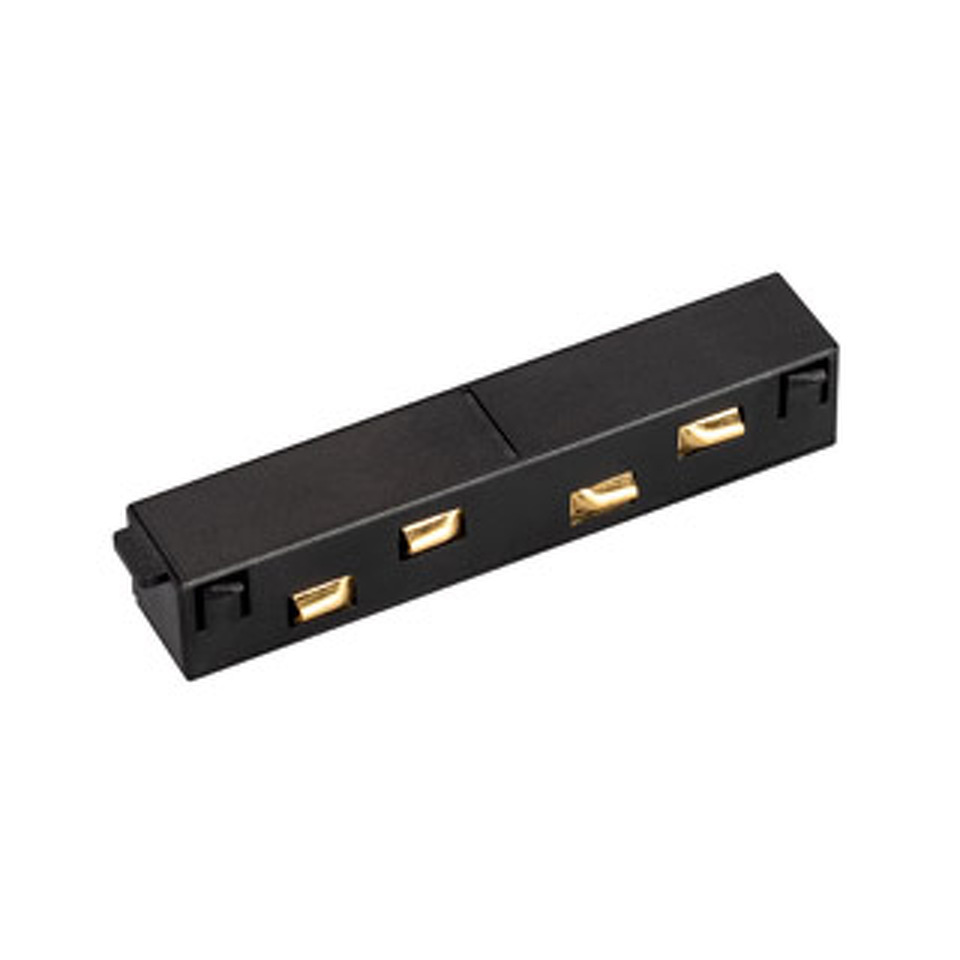 Фото №1  Arlight Коннектор прямой MAG-ORIENT-CON-I-POWER (BK) ( IP20 Пластик, 3 года)
