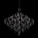 Превью фото №1  Подвесной светильник 10259/1000 Silver Asfour Подвесной светильник LOFT IT Mira