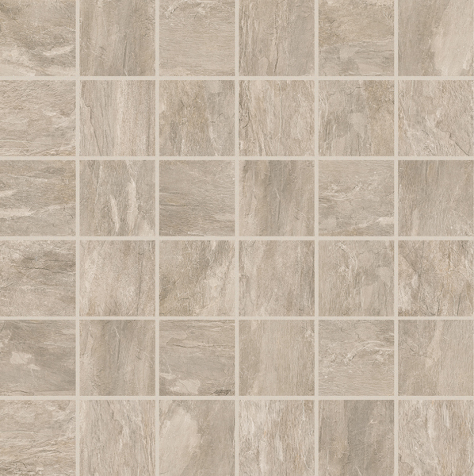 Фото №1  Мозаика REX Мозаика ARDOISE ECRU MOSAICO 5x5 GRIP 30x30