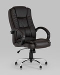 Превью фото №2  Кресло Кресло руководителя TopChairs Atlant коричневое