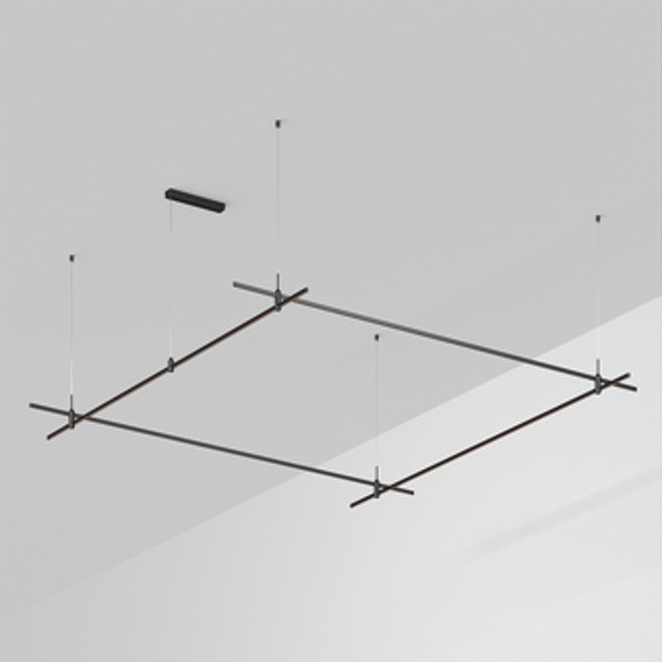 Фото №1  Arlight Основание ART-APRIORI-QUADRAT-HANG-3000x3000 (BK) ( IP20 Металл, 3 года)