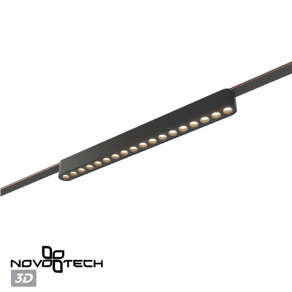 Фото №8  NOVOTECH 359460 SHINO NT24 98 черный Трековый смарт-светильник для низковольтного шинопровода с двумя режимами работы IP20 LED 18W 24V 3000-6000K EASY