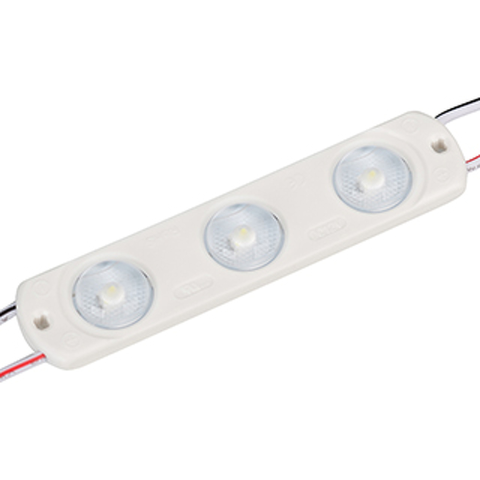 Фото №1  Arlight Модуль герметичный CRAFT-2835-3-12V Cool 170deg (80x17.5mm, 1.2W, IP67) ( Закрытый)