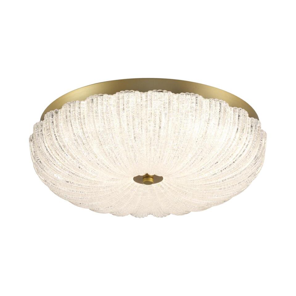 Фото №11  SONEX 7719/48L PIKO LED SN 567 Светильник металл/стекло/прозрачный/золотой LED 48Вт 3000-6500K D400 IP20 пульт ДУ TESORO