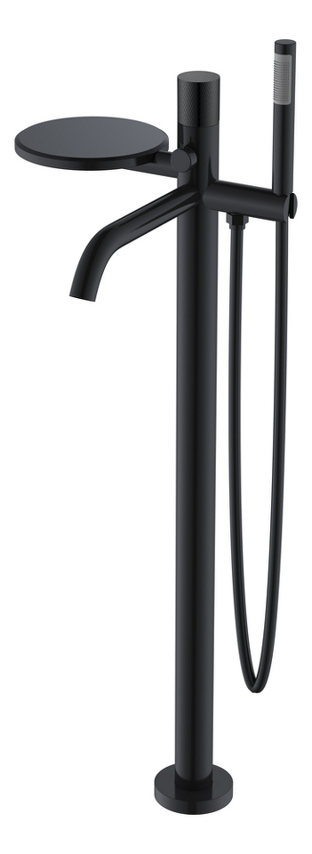 Фото №2  Boheme Смеситель STICK напольный BLACK TOUCH BLACK