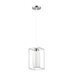 Превью фото №1  Подвесной светильник LUMION 3731/1 SUSPENTIONI LN26 413 хром Подвес E27 1*60W 220V ELLIOT