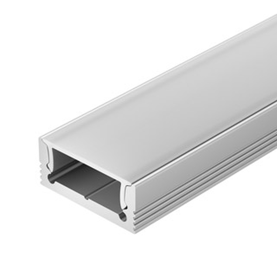 Фото №1  Arlight Профиль SL-SLIM-H7-2000 ANOD (BY) ( Алюминий)